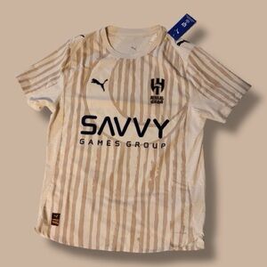 New! PUMA x KidSuper Studios Al-Hilal SFC Jersey Alpine Snow colorway (Large)
